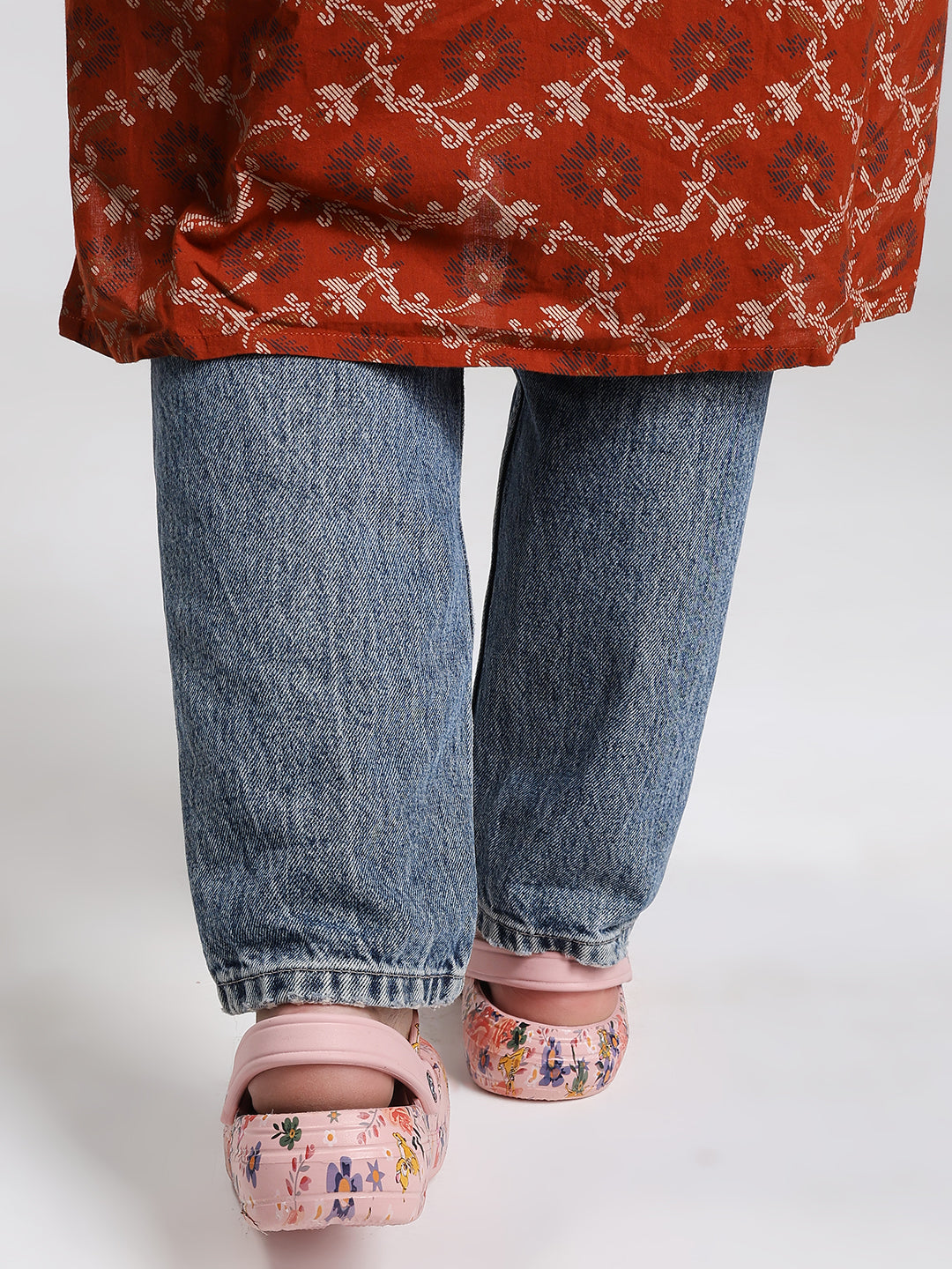 Penguin Floral Pink