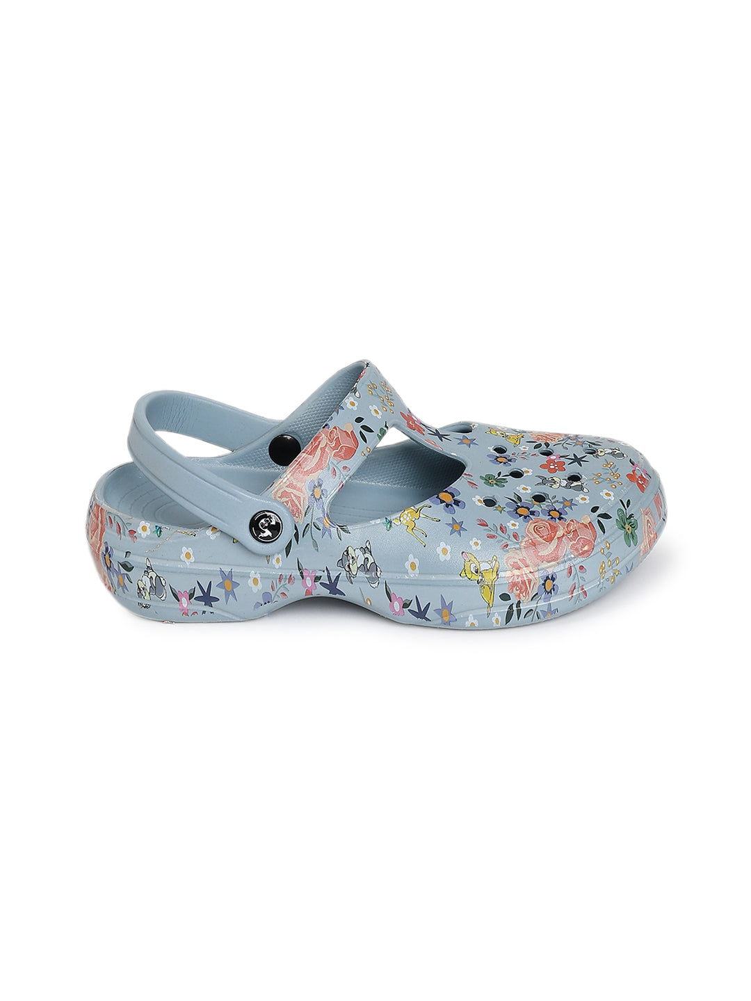Penguin Floral Blue