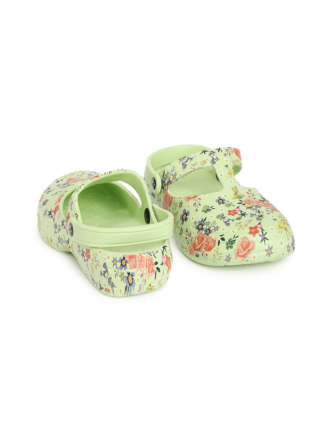 Penguin Floral Green