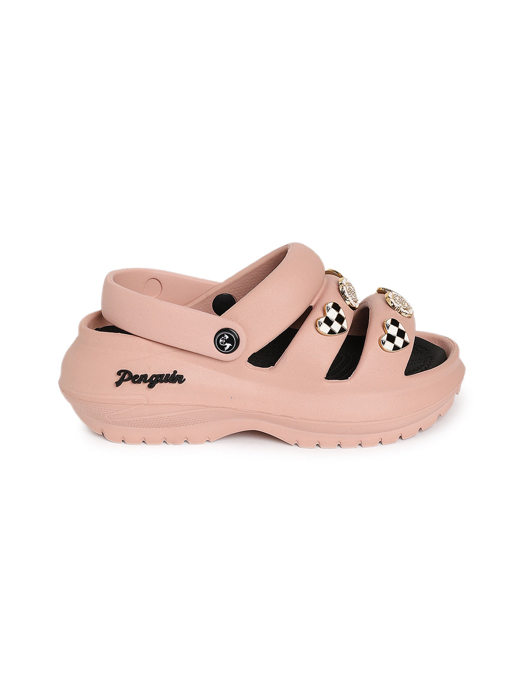 Penguin Flurry Pink