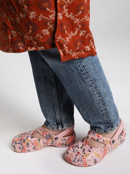 Penguin Floral Pink