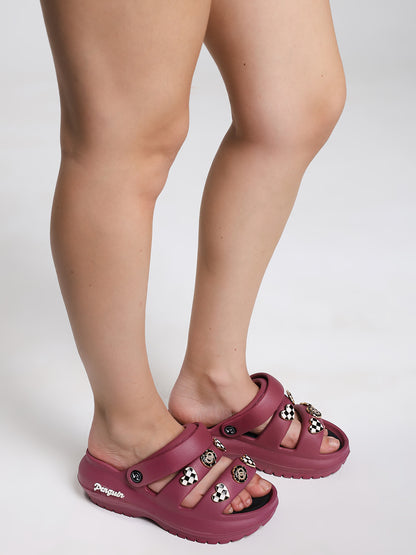 Penguin Flurry Cerise