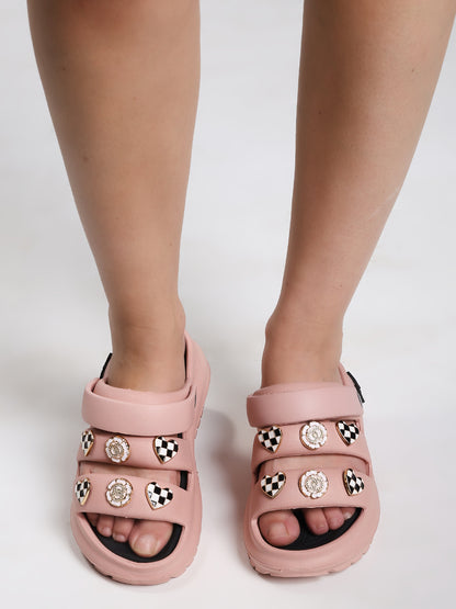 Penguin Flurry Pink